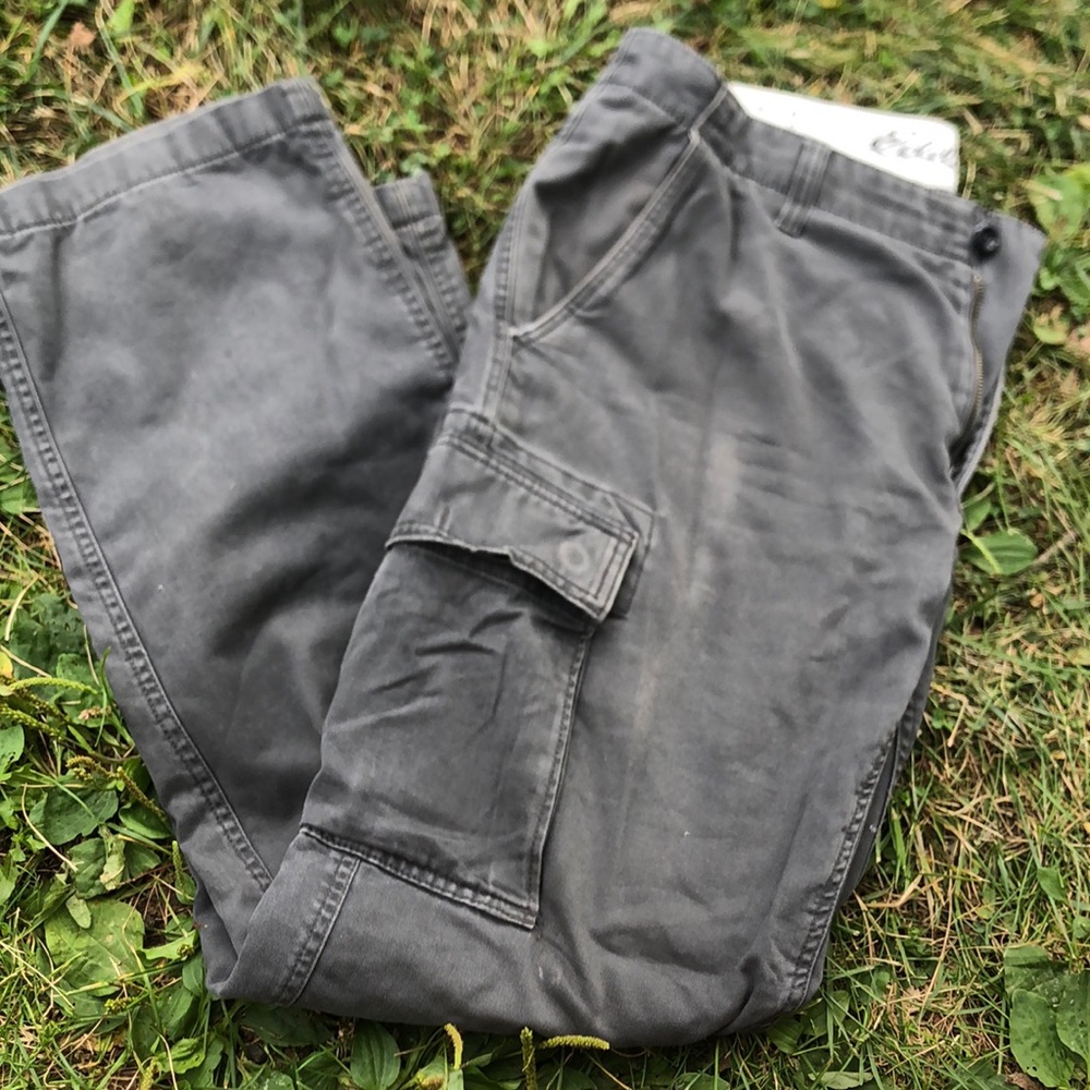Eddie Bauer lined cargo pants